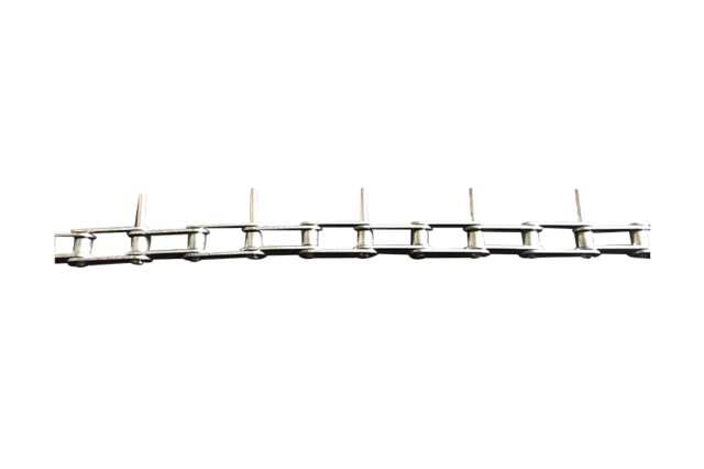 不锈钢双节距输送链加长销链 Stainless steel double pitch conveyor chain with extended pins 不锈钢双节距输送链加长销链 Stainless steel double pitch conveyor chain with extended pins